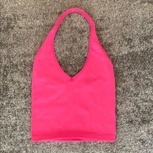 Urban outfitters pink halter
